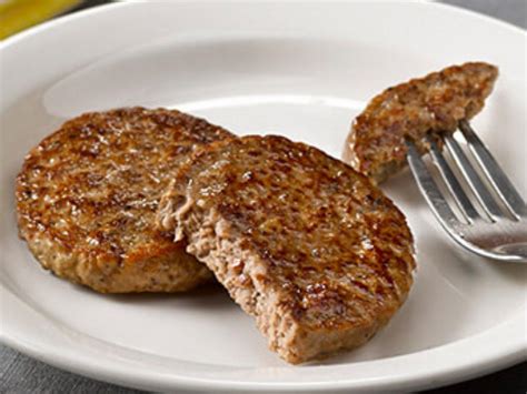 How much fat is in turkey sausage pattie - calories, carbs, nutrition