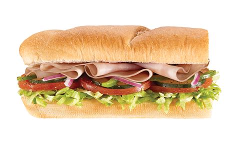 How much fat is in turkey subs by the inch - calories, carbs, nutrition