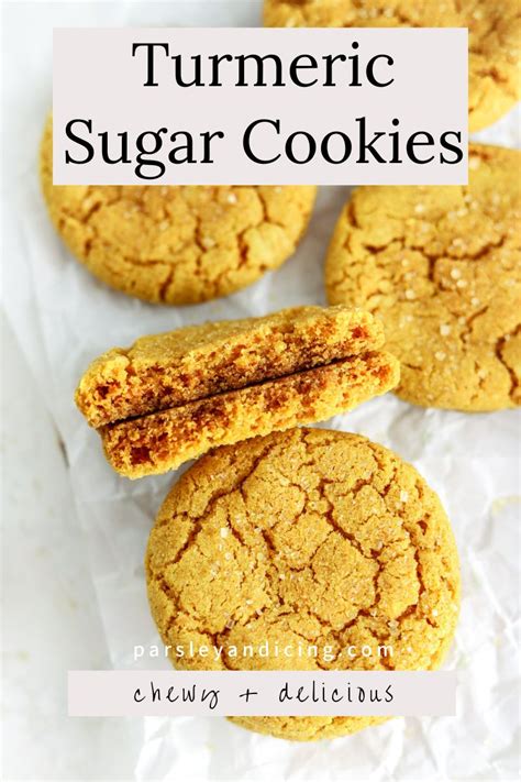 How much fat is in turmeric sugar cookies - calories, carbs, nutrition