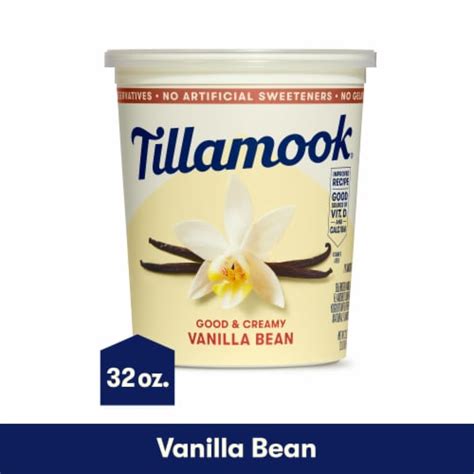 How much fat is in vanilla bean yogurt - calories, carbs, nutrition