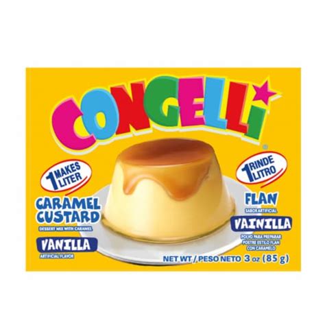 How much fat is in vanilla caramel flan - calories, carbs, nutrition