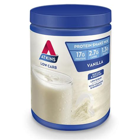 How much fat is in vanilla shake mix - calories, carbs, nutrition