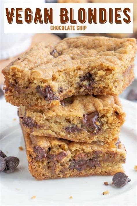 How much fat is in vegan blondies - calories, carbs, nutrition