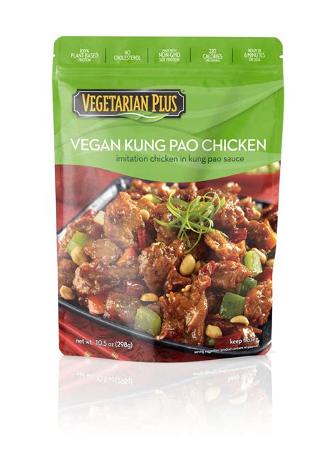 How much fat is in vegan kung pao chicken & kale - calories, carbs, nutrition