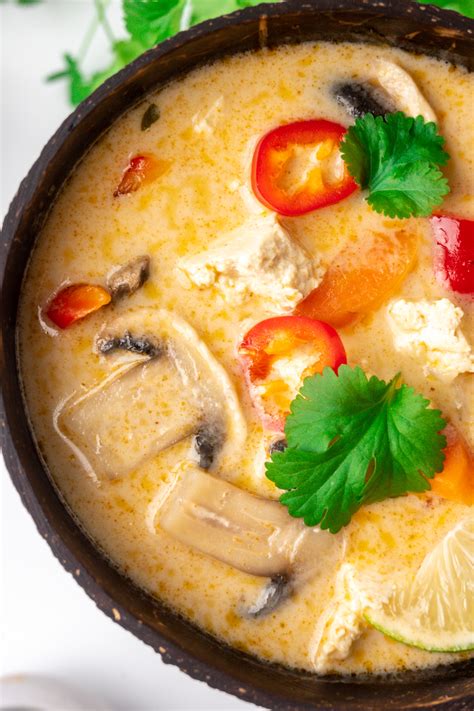 How much fat is in vegan thai tom kha broth (62187.32) - calories, carbs, nutrition