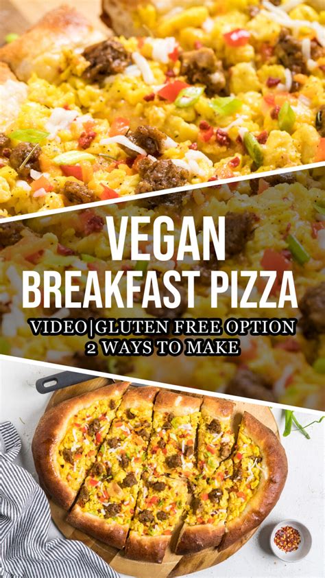 How much fat is in vegetarian breakfast pizza - calories, carbs, nutrition