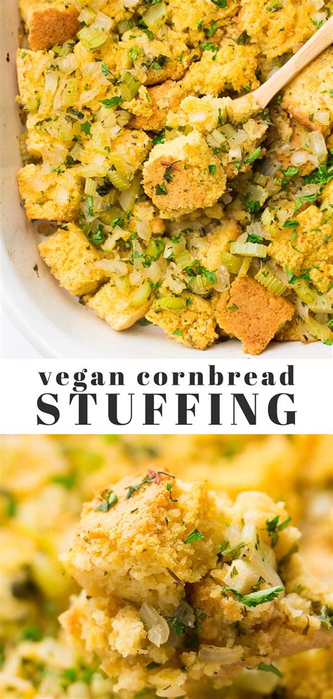 How much fat is in vegetarian cornbread stuffing - calories, carbs, nutrition