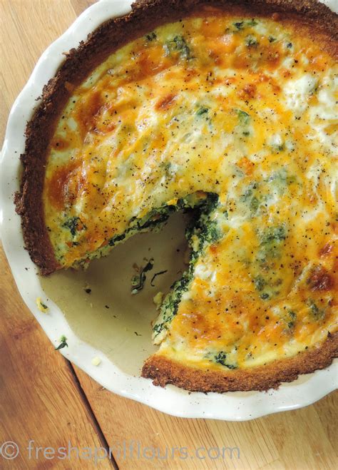 How much fat is in veggie and cheese quiche - calories, carbs, nutrition