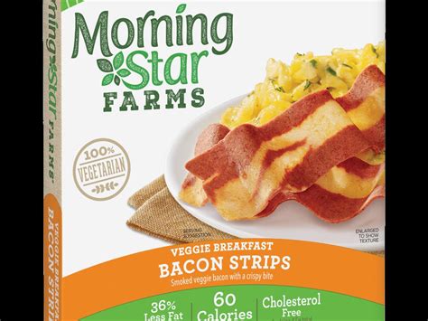 How much fat is in veggie bacon - calories, carbs, nutrition