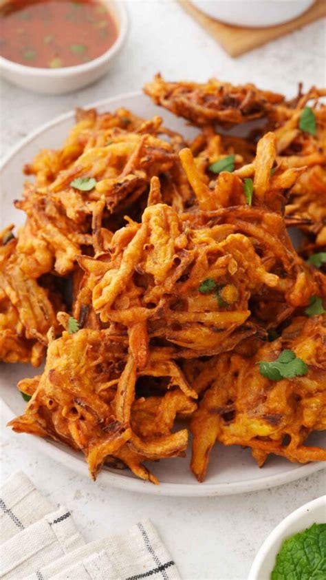 How much fat is in veggie pakora - calories, carbs, nutrition