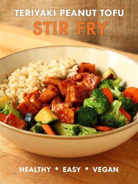 How much fat is in veggie tofu stir-fry with rice - calories, carbs, nutrition