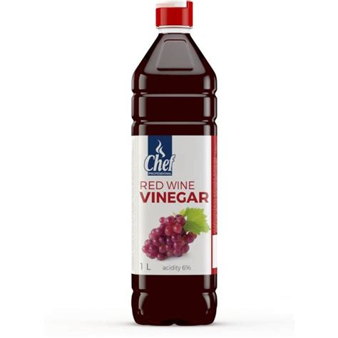 How much fat is in vinegar red wine 1 tsp - calories, carbs, nutrition