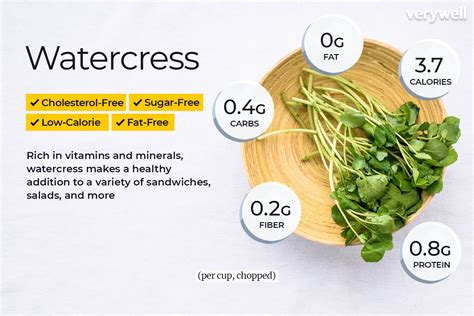 How much fat is in watercress 1 oz - calories, carbs, nutrition