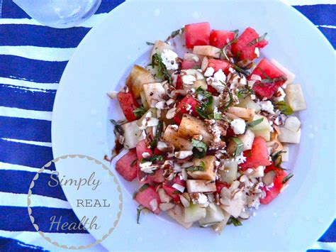 How much fat is in watermelon jicama and feta salad - calories, carbs, nutrition