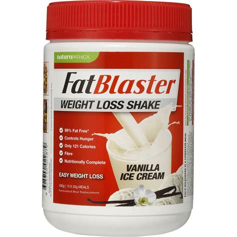 How much fat is in weight loss shake - vanilla - calories, carbs, nutrition