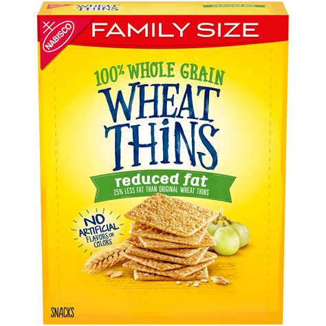 How much fat is in wheat thins flat bread - calories, carbs, nutrition