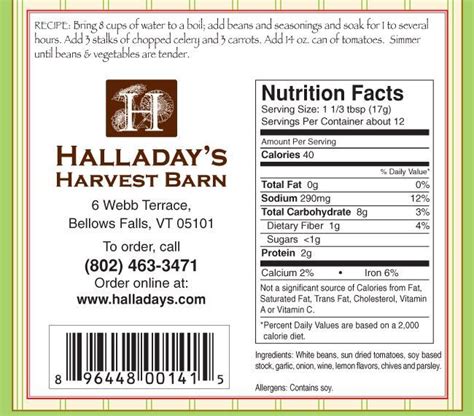 How much fat is in white bean and sundried tomato soup 16 oz - calories, carbs, nutrition