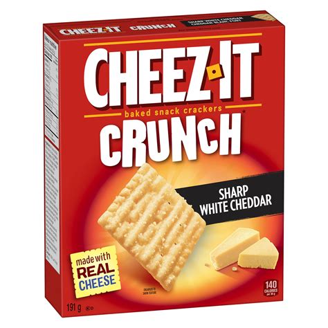 How much fat is in white cheddar cheez-its - calories, carbs, nutrition