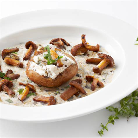 How much fat is in wild mushroom tarragon cream sauce - calories, carbs, nutrition