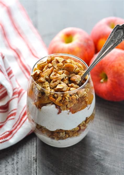 How much fat is in yogurt parfait 9 oz apple sweet potato - calories, carbs, nutrition