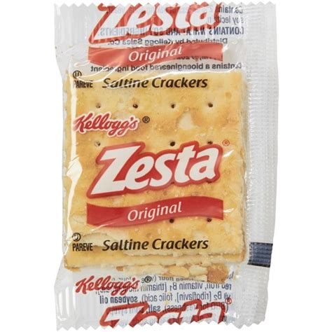 How much fat is in zesta saltine crackers - calories, carbs, nutrition