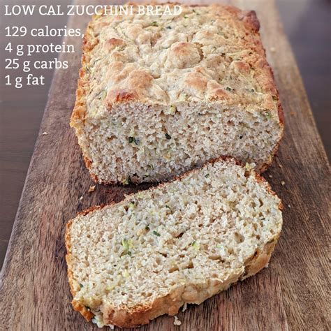 How much fat is in zucchini bread - calories, carbs, nutrition