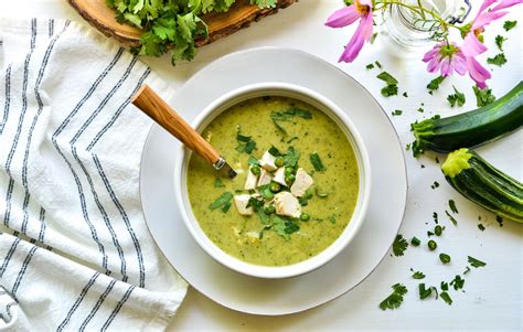 How much fat is in zucchini with cilantro sauce - calories, carbs, nutrition