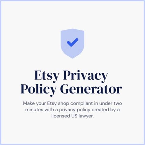 Take Control of Your Privacy with Etsy's Privacy Settings