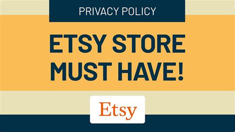 What are Etsy's privacy settings?