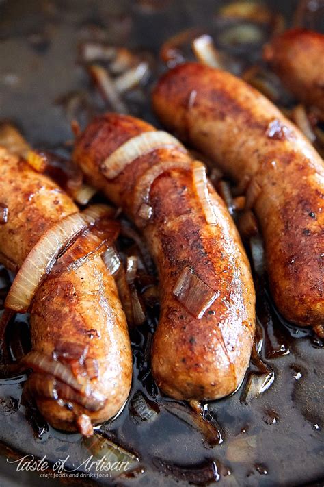 What are the ingredients needed for homemade German bratwurst?