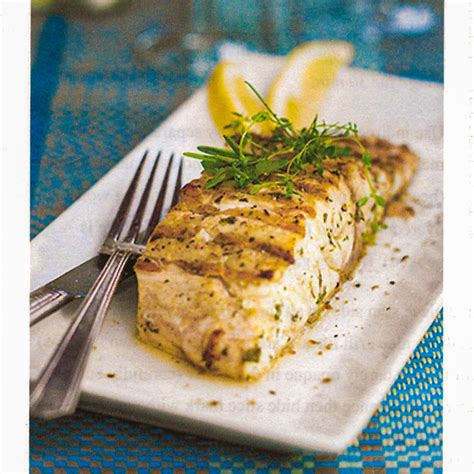 What can I serve with grilled striped bass?