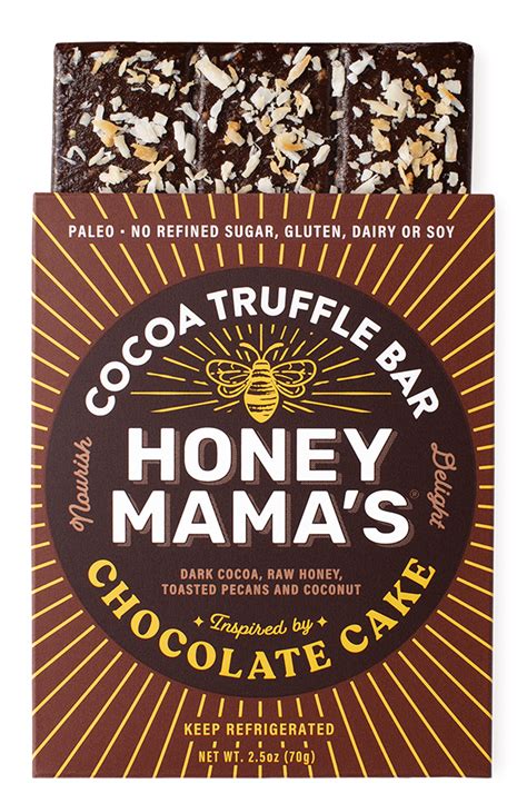 What flavors of Honeymama Chocolate Bars are available?