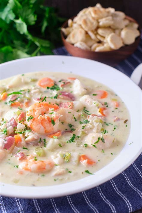 What is seafood chowder?