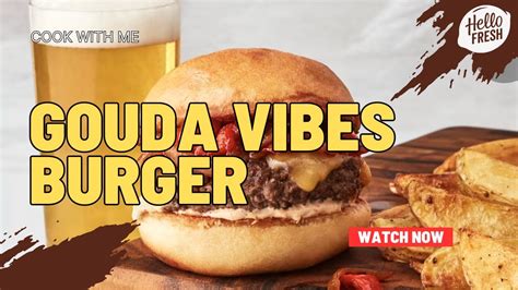 What is the cooking time for the Gouda Vibes Burgers?