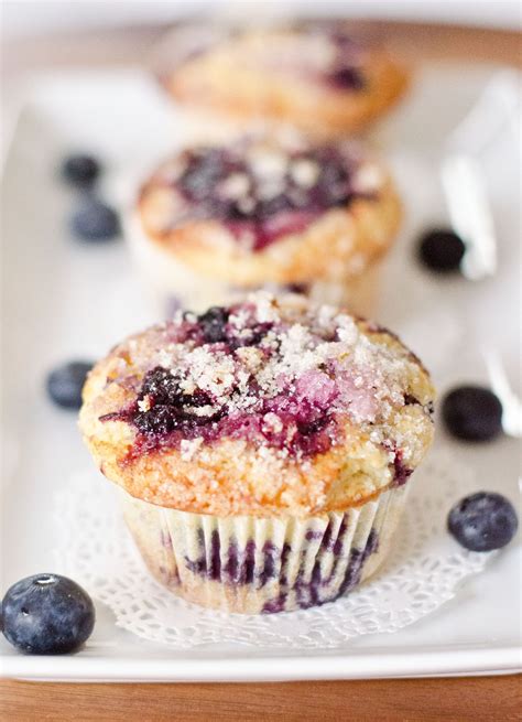 What is the texture of these blueberry muffins?