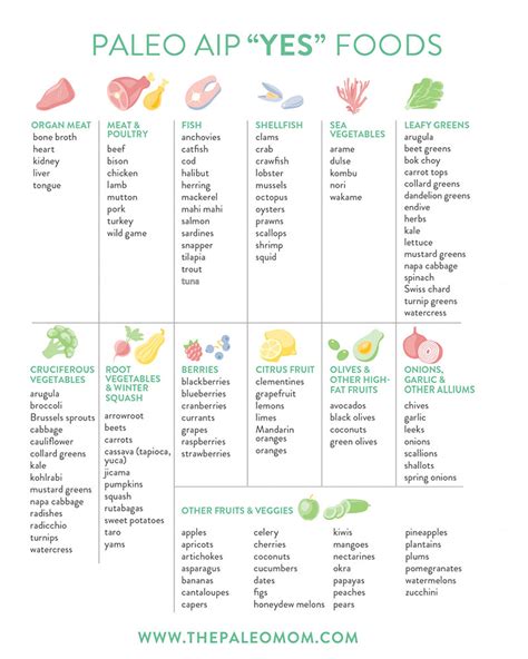 What types of meals can you eat on the AIP diet?