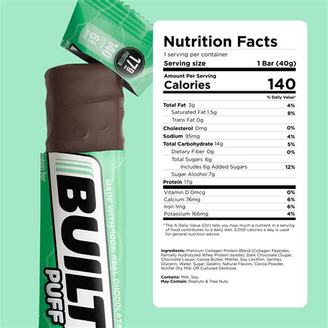 Access Bar Mint Chocolate - calories, carbs, nutrition