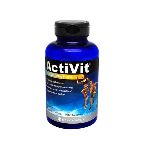 Activit Vitamins - calories, carbs, nutrition