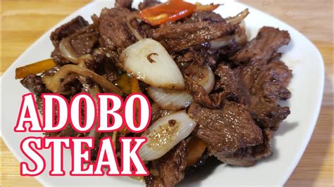 Adobo Beef Steak - calories, carbs, nutrition