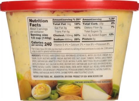 ADS Egg Salad - calories, carbs, nutrition