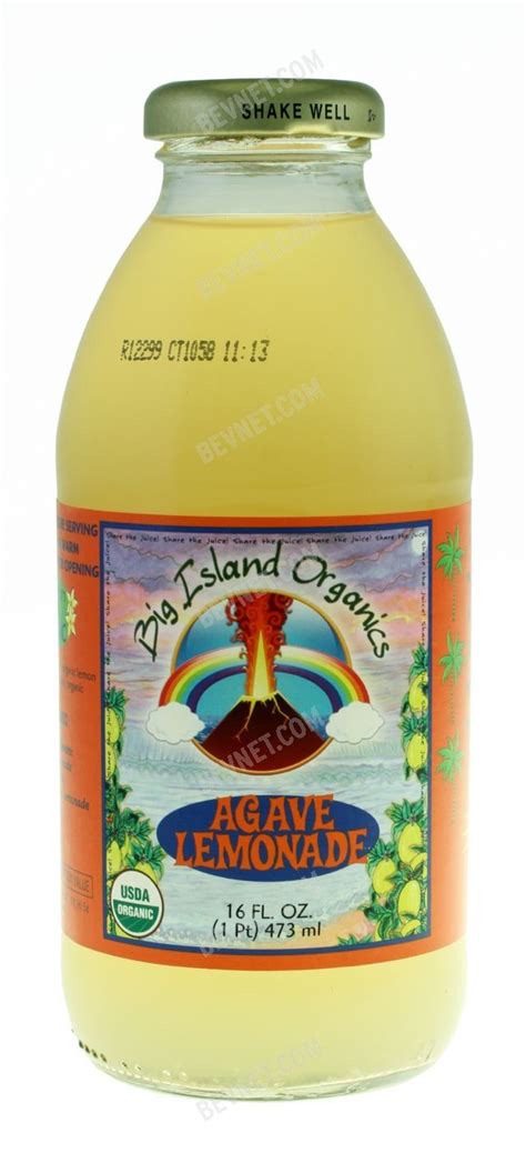 Agave Lemonade - calories, carbs, nutrition