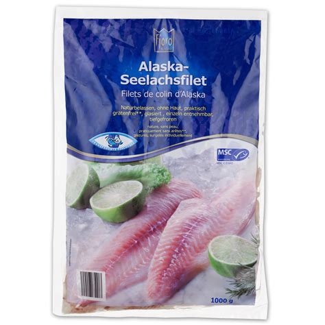 Alaska Seelachsfilet - calories, carbs, nutrition