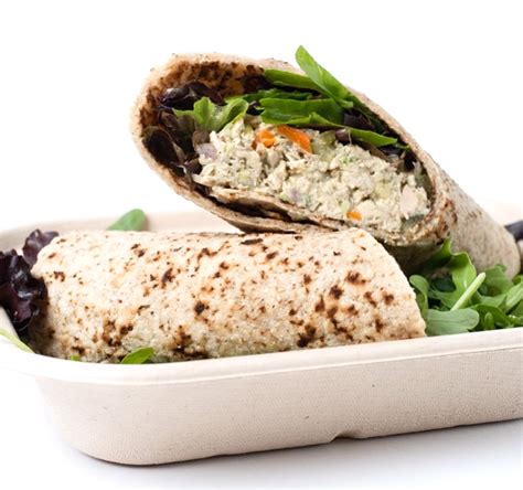 Albacore Tuna Wrap - calories, carbs, nutrition