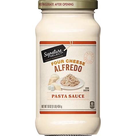 Alfredo Sauce - Four Cheese - calories, carbs, nutrition