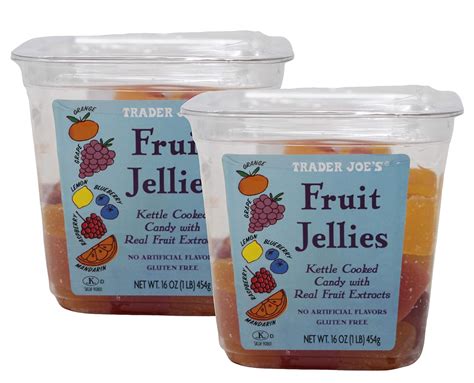 All Natural Fruit Jellies - calories, carbs, nutrition