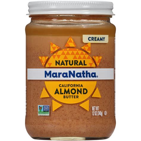 All Natural no Stir Almond Butter - Creamy - calories, carbs, nutrition