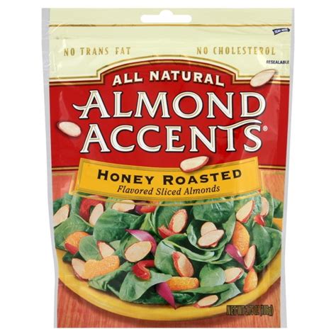 Almond Accents Honey Roasted - calories, carbs, nutrition