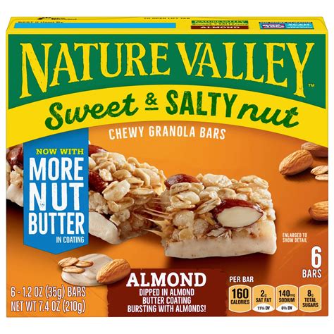 Almond Granola Bar - calories, carbs, nutrition