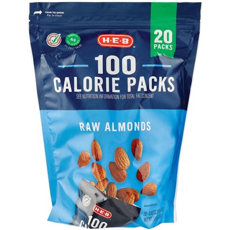 Almond Pack - calories, carbs, nutrition