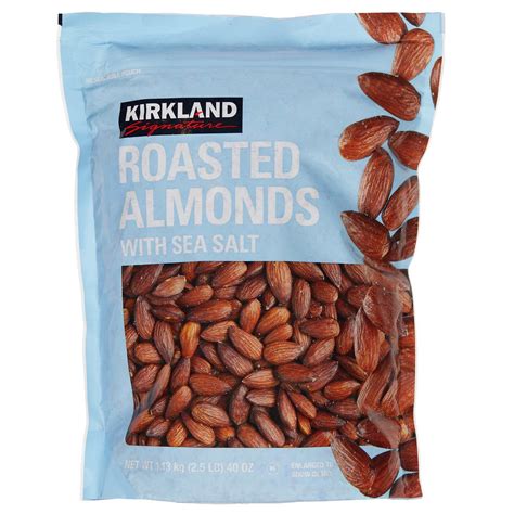 Almonds Roasted Salted with Sea Salt - calories, carbs, nutrition